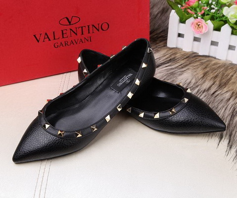 Valentino Shallow mouth flat shoes Women--085